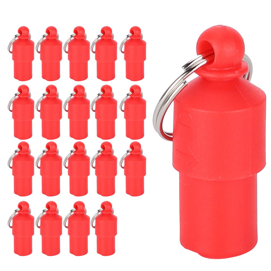 20pcs AntiLost Pet Tag  Dog Cat ID Name Address Label Storage Barrel Tube Collar Pendant