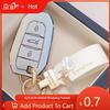 Étui Porte-Clés pour Voiture Nouveau Coque de Protection en TPU pour Clé de Voiture à Distance pour Peugeot 308 408 508 2008 3008 4008 5008 Citroen C4 C4L C6 C3-XR Pi
