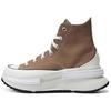 Converse Run Star Legacy Fashionable and Versatile Lightweight High-Top Casual Canvas Shoes Unisex Brown