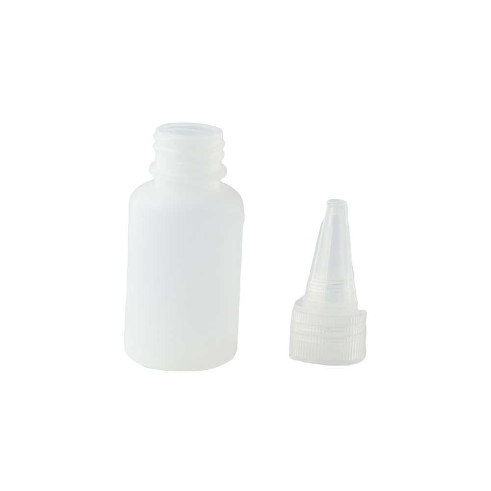 Dispenser with Screw-On Lids Glue Bottles Pigment Container Oil Dropper Bottles Refillable Bottles