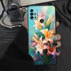 Case for Motorola Moto G50 G53 G30 G60s G51 G73 G52 Edge 20 Pro 30 Lite G71 G32 G22 Edge40 Phone Cover Simple Flower