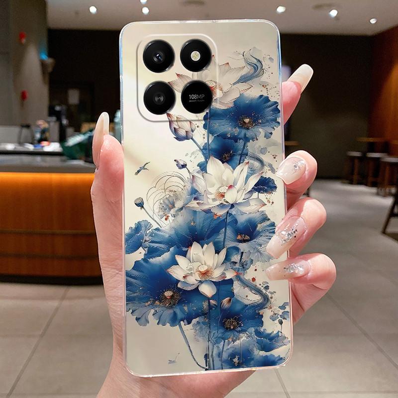 For Honor X7D Honor 400 Smart 4G 5G Luxury Dragon Cute Cool Boys Girls Soft silicone Phone Case Back Cover Transparent TPU Shell