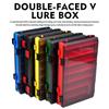 Double Lure Box Fishing Storage Box Portable Bait Fake Bait Accessory Box Mino Pencil Lure Bait Plastic Box