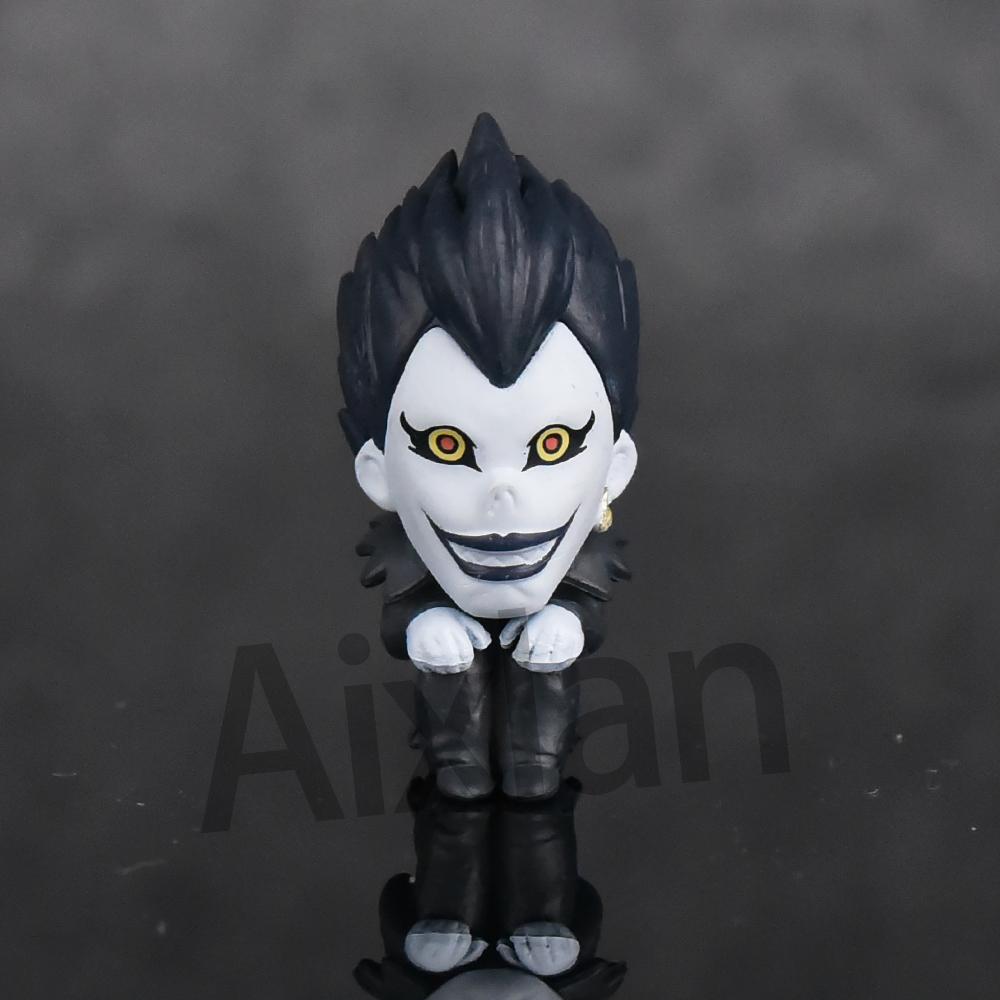 Aixlan 5er Set DEATH NOTE Figur Niedliche Edition Yagami Light 4cm Ryuk/L·Lawliet PVC Actionfigur Anime Sammlerfigur