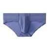 Men Sexy Briefs Low-rise U-Convex Solid Color Panties Smooth Lines Seamless Breathable Thong