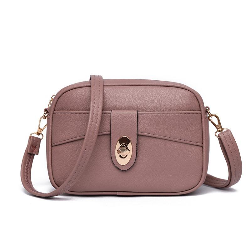 Small Square Bag Mother's Day New Multi-bagged Women's Oblique Span Bag, Shoulder Bag, Three-layer Mobile Phone Bag.
