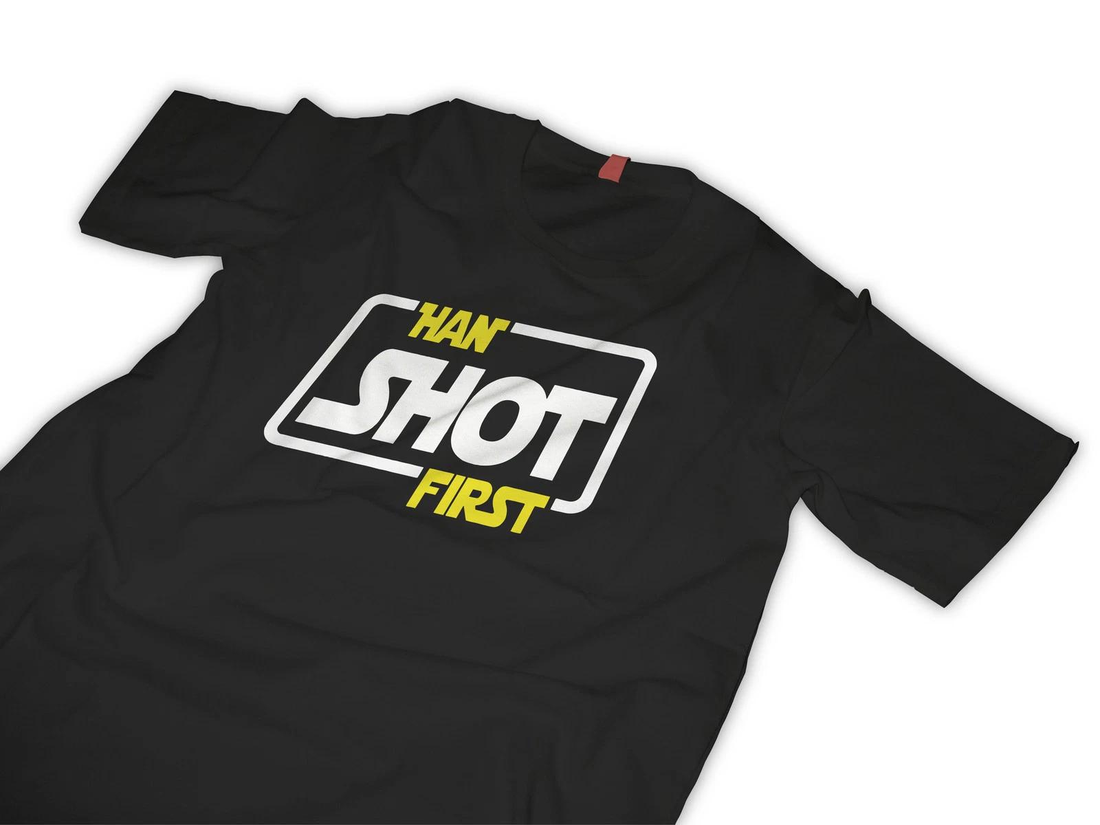 Star Wars T Shirt Han Shot First han solo harrisond XXXXL