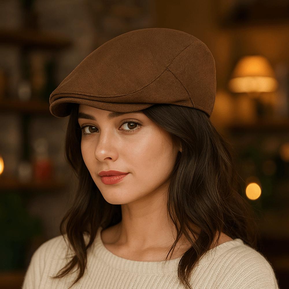 Breathable Duckbill Hats Plain Design Flat Hats Curved Brimmed Hat Forward Hat  Autumn