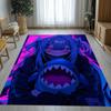 Gawr Gura Hololive English Cute Cartoon Living Room Non-Slip Area Rug Soft Carpet for Bedroom Playroom Sofa,Home Decor Doormat