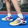 Scarpe da Badminton Professionali per Uomo e Donna Scarpe da Tennis Antiscivolo per Sport Indoor e Outdoor Scarpe da Ginnastica Blu