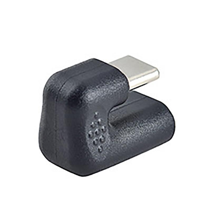 180 Grad rechtwinkliger USB 3.1 Typ C Stecker auf Buchse USB-C-Konverter-Adapter