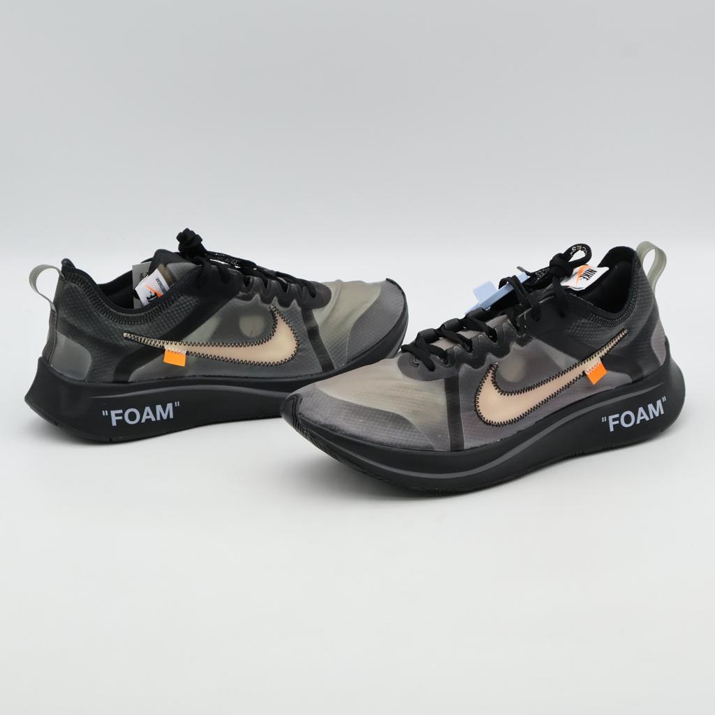 AJ4588-001 OFF-WHITE A NIKE ZOOM FLY BLACK (Men's)