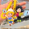 New  Keychain Couple Car Pendant Cartoon Bag Keychain Hanging Accessory Cute  Anime Merchandise Gift For