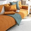 Living Room Sofa Cover Thickened Jacquard Non-Slip Cushion Cover Cotton Velvet All-Inclusive Universal Sofa Cover Back Towel