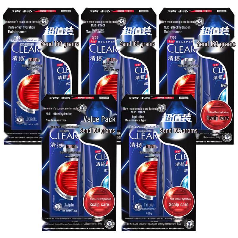 

Clear Anti-Dandruff Shampoo Multi-Effect Moisturizing & Nourishing