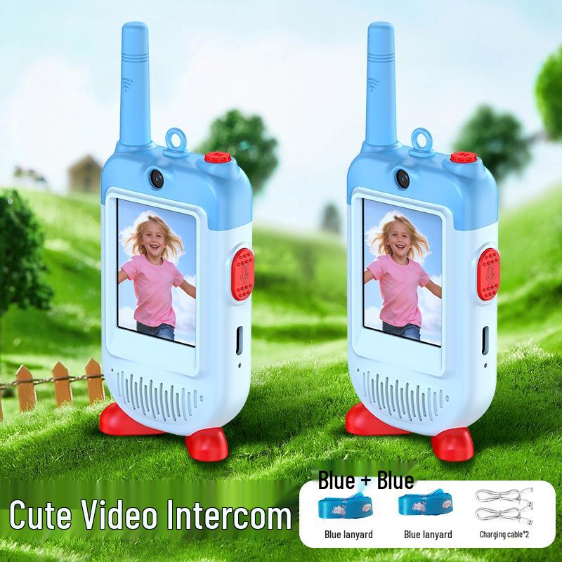 Children's Educational Video Intercom Walkie-Talkie - Ideal Christmas Gift for 6-Year-Olds