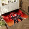 Cartoon S-Skibidi T-Toilet Floor Mat Soft Thickened Absorbent Non-Slip Bedroom Living Room Door Mat Home Decor Flannel Rugs