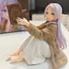Neue Frieren jenseits des Endes der Reise Anime Figur Frieren lesend Action Sammlerstück PVC Modelle Statue Geschenke