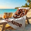 Galatasaray Customize Your Name Beach Towel Super Soft Microfiber Quickdry Fabric Portable For Swimmingbeachcamping Travel Beach Accessoriesgym