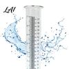 Rust Proof Rainfall Indicator Rain Gauge Outdoor Metal with Stake 7 Inch Tube Weather Resistant Plastic Measuring Gauge Decorative Branch
