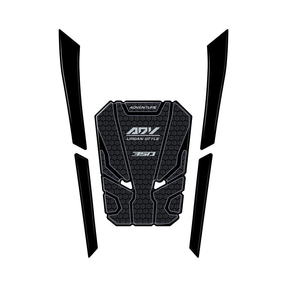 adv 350 accessories Motorcycle 3D Epoxy Sticker Protection Kit Tank Pad Anti Scratch Decal Non-slip For HONDA ADV350 2022 2023