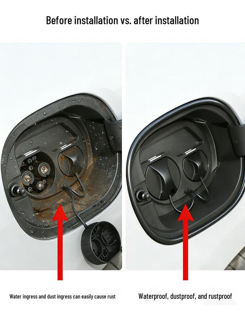 Charging Port Sealing Strip for BYD: Qin, L, Song PLUS, Tang EV, Dolphin, Seagull, Seal 06.