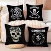 Movie G-Goonies Cushion Cover Soft Plush Fabric Double-Sided Printed Sofa Cushion Cover For All Seasons Home Decor Gift