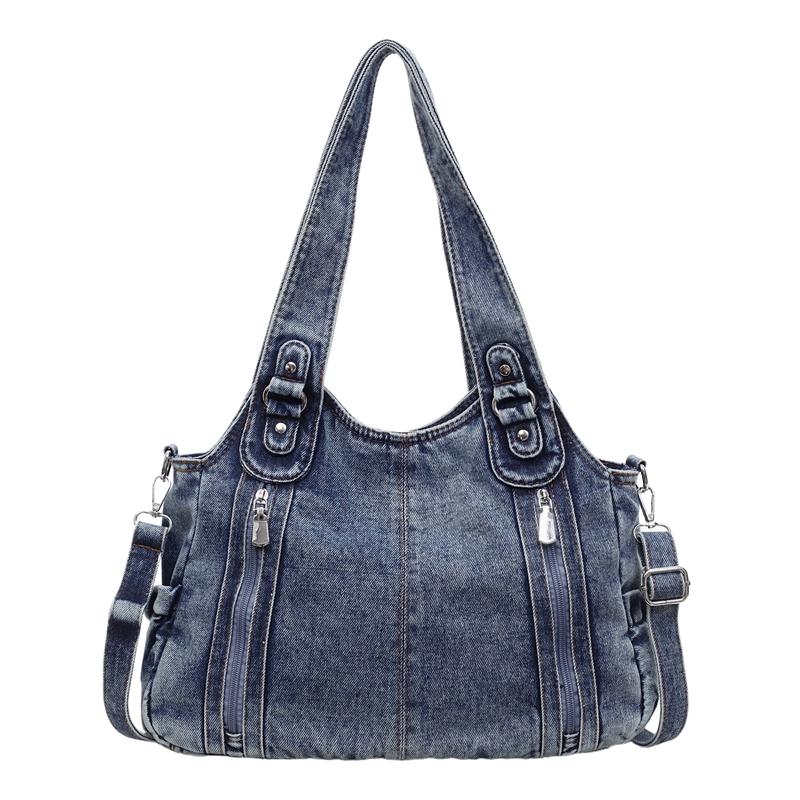Denim Bag Shoulder Bag Large Capacity Women's Tote Bag Crossbody Bag