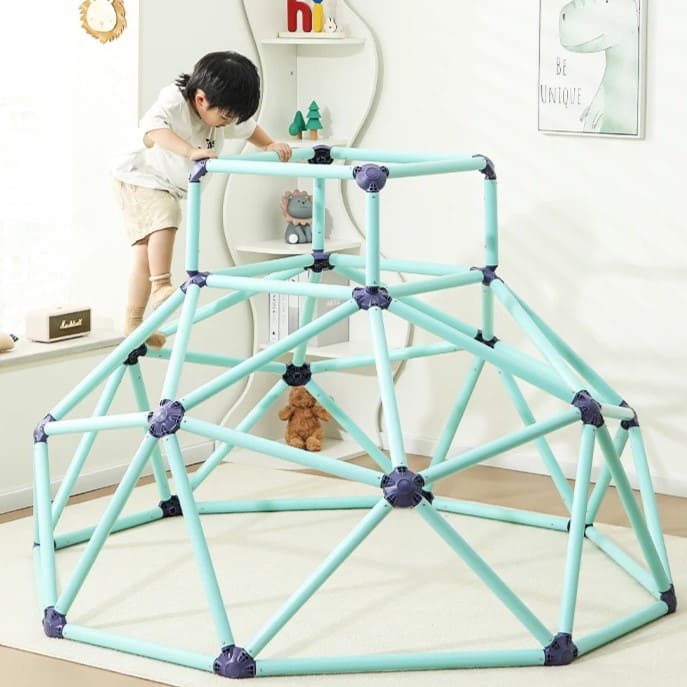 kopuła wspinaczkowa plastikowa mała - miętowa