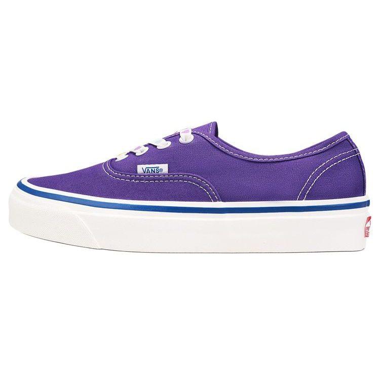 Vans Authentic 44 DX Canvas Vintage Low-Top Skateboard-Schuhe Unisex Lila VN0A38ENWO5 36.5 blue