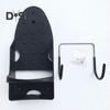 Wall Mount Ironing Board Holder Metal Hanger Heat-Resistant Strong Load-bearing Easy To Install Iron Holder Storage Rack