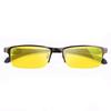 Business Style Night Vision Pochromic Myopia Glasses Men Vintage Day and Night Eyewear Yellow Lenses Near Sight Eyeglasses