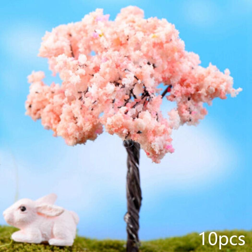 

Нежное миниатюрное дерево сакуры для сказочного сада и украшения модели Miniature Cherry Tree