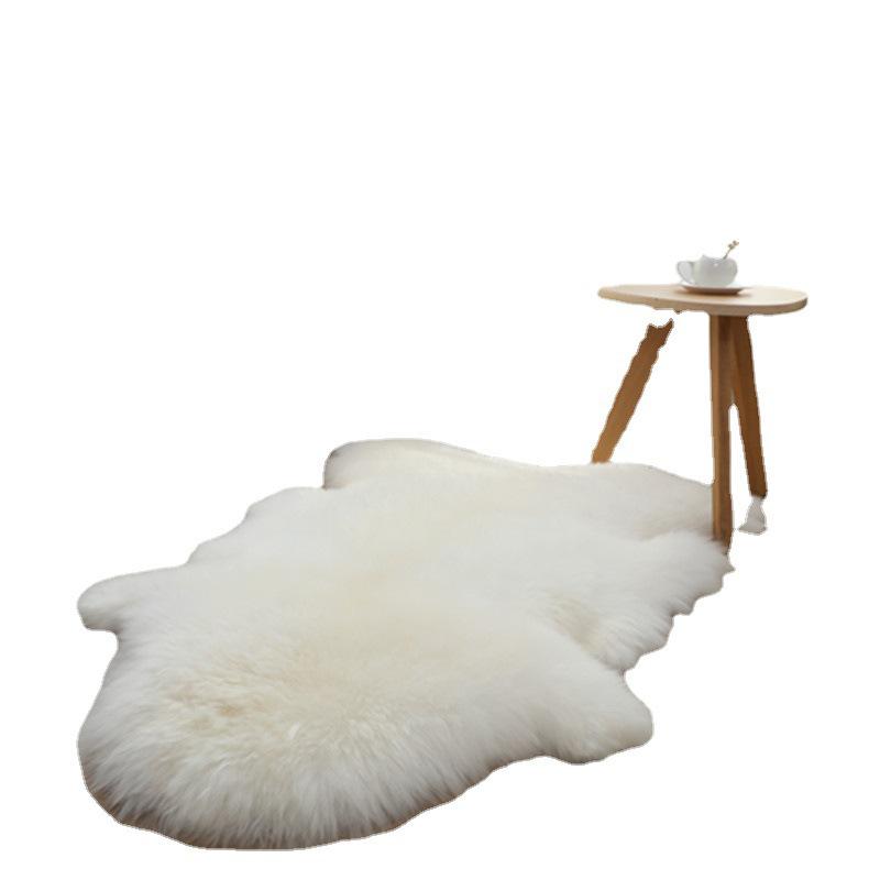 Australian Sheepskin Sofa & Bedside Mat - Wool Seat Cushion and Bay Window Rug.