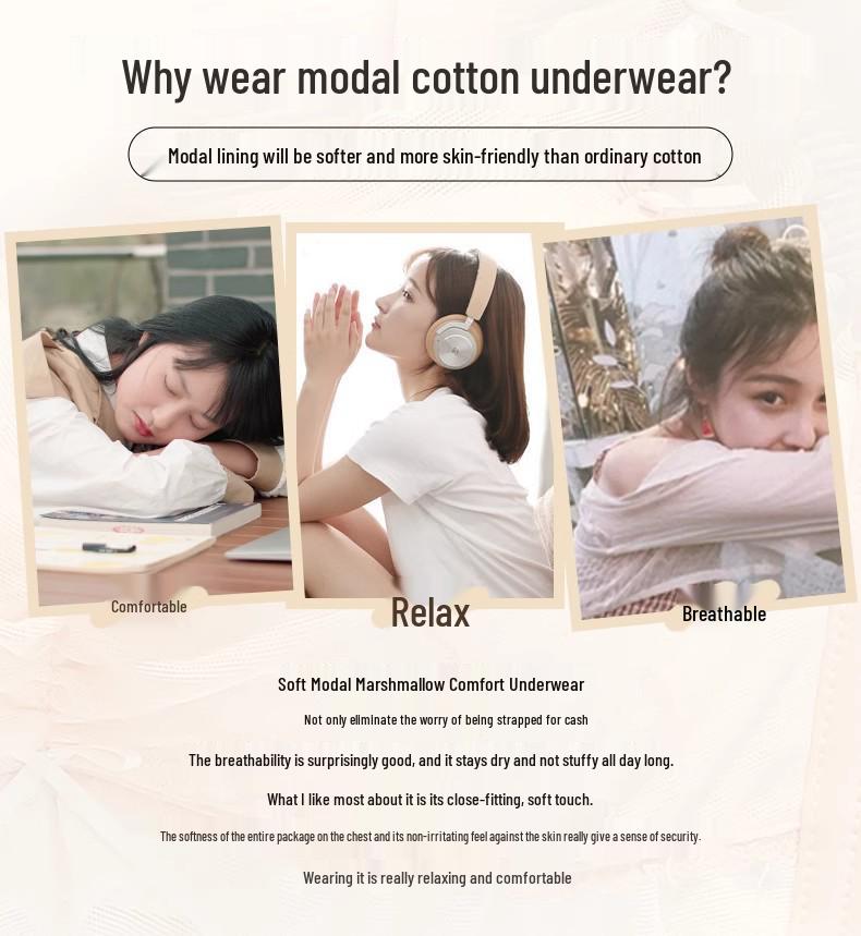 Damen Kabelloser Push-Up BH - Kleine Brust, Verstellbare Shapewear, Anti-Hänge-Effekt, Dünn, Seitenstütze, Sommerstil