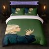 Billie Eilish Print 3Pcs Duvet Cover Set 1 Duvet Cover and 2 Pillowcases Soft Bed Linen For Household Bedroom