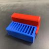 3D Printed Game Card Storage Holder Organizer Stand Compatible with Multiple Game Card Types Durable Compact Design for Tabletop Use