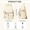 School Backpack Child Girl Book Bags Women Casual Outdoor Daypack Feminina Waterproof Backpack Multi-Pocket Travel Laptop Bag