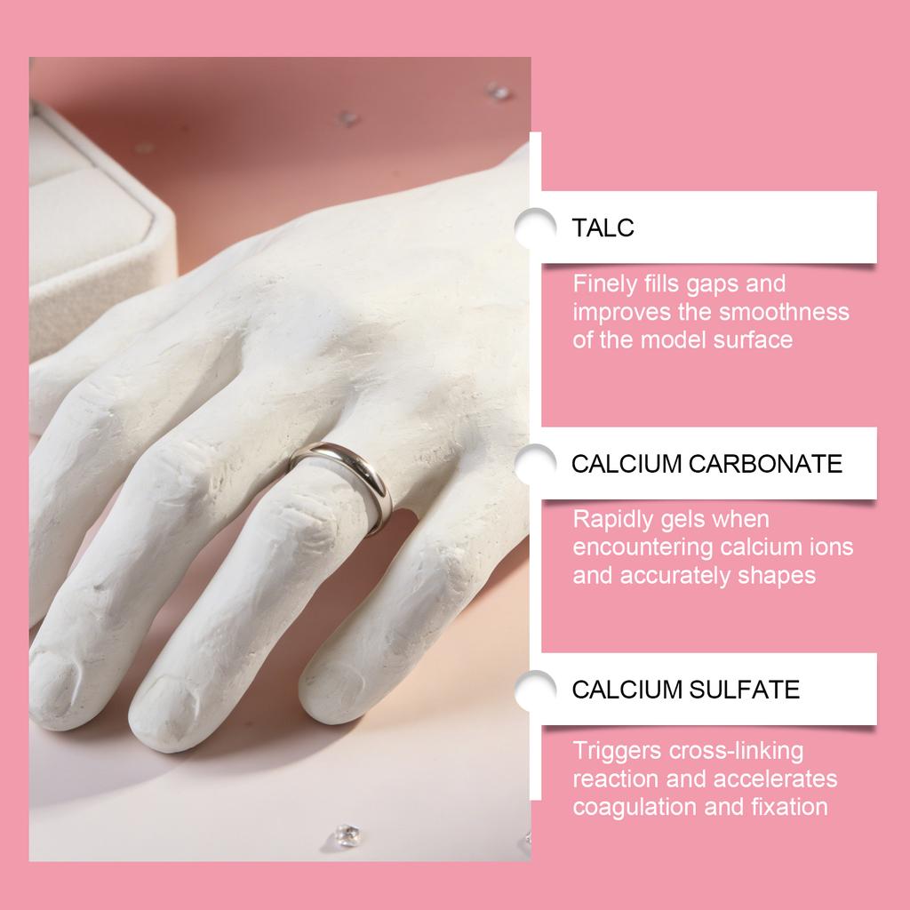 DIY Hand Film Powder Set, DIY Resin Mold, Hand Mold, Vase, Pottery, Multi,purpose Gypsum.