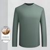 LUOZ Men's Wool Blend Round Neck Sweater