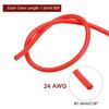 uxcell 24 Gauge Wire Silicone Wire 24AWG Electric Wire Stranded Tinned Copper Wire High