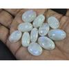 148Cts. Natural Rainbow Moonstone Oval Cabochon Loose Gemstone 11 Pcs Lot C-1645