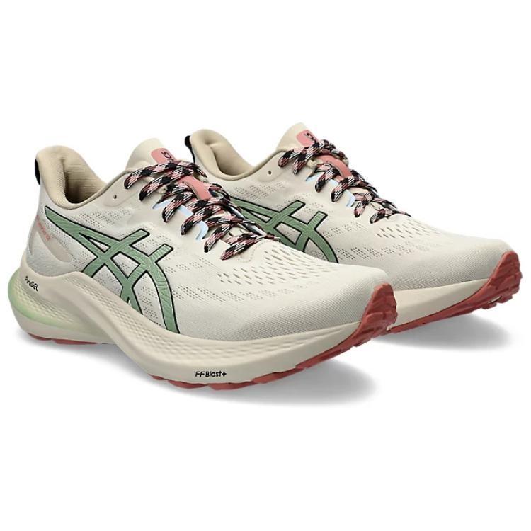 (WMNS) ASICS GT-2000 12 TR 'Nature Bathing Cream Green' Women's 1012B587-250