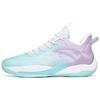 Men Kuangchao 4 Professional Basketball Shoes Light Blue Purple White 112221601-2