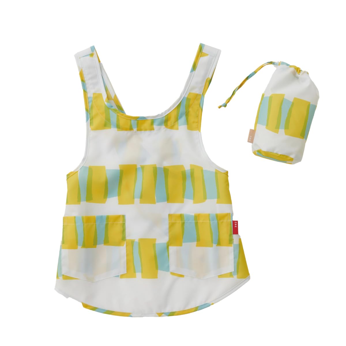 

392plusm cellophane kids apron yellow жовтий