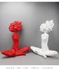 Luxury European Resin Afro Sculpture Decor for Living Room TV Cabinet