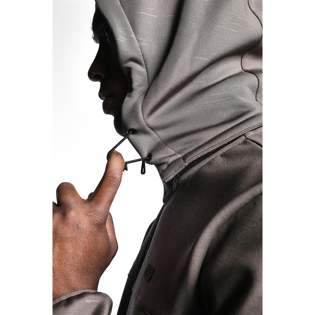 Men Zip Hooded Sweatshirt 22K-1074