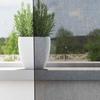 VidaXL Voile Curtains with Rod Pocket 2 Pcs Black, Net Curtain, Sheer Curtain, Window Voile, Treatment of 4102168