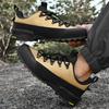 New Hiking Shoes Non-Slip Grip Men's Spring Fall Outdoor Casual Sports Shoes Breathable Comfortable Durable Leisure Sneaker