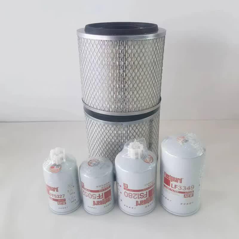 Wan Che You Dongfeng EQ2082E6D 5-Piece Filter Maintenance Kit